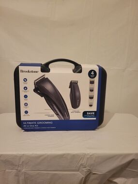 Brookstone Ultimate Grooming All-in-One Kit - Black